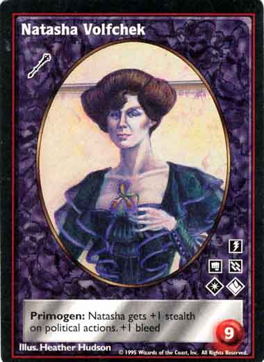 Natasha Volfchek [V:TES set] - VTES CCG