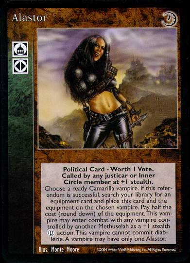 Alastor [Gehenna set] - VTES CCG