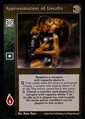 Approximation of Loyalty [Gehenna set] - VTES CCG