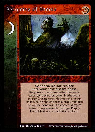 Becoming of Ennoia [Gehenna set] - VTES CCG