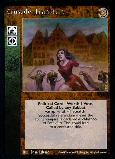 Crusade: Frankfurt [Gehenna set] - VTES CCG