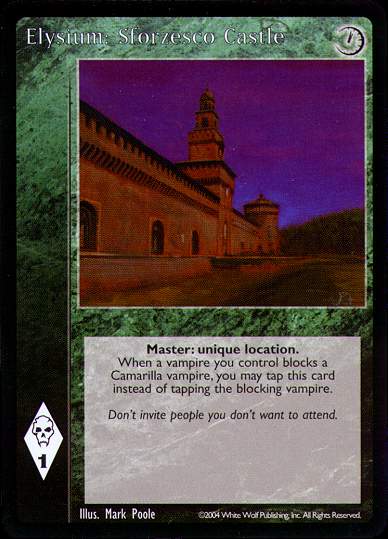 Elysium: Sforzesco Castle [Gehenna set] - VTES CCG