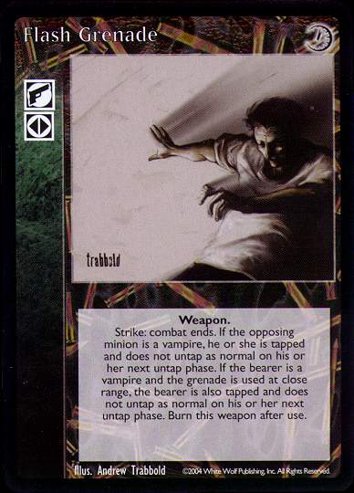 Flash Grenade [Gehenna set] - VTES CCG