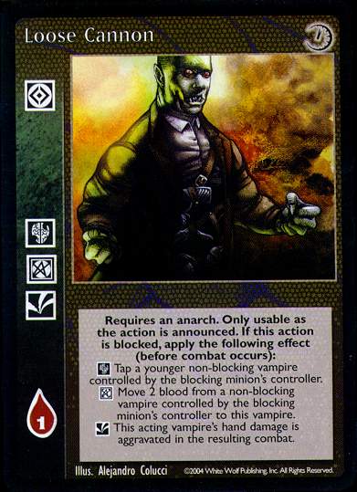 Loose Cannon [Gehenna set] - VTES CCG