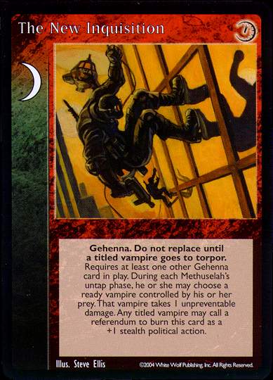 The New Inquisition [Gehenna set] - VTES CCG