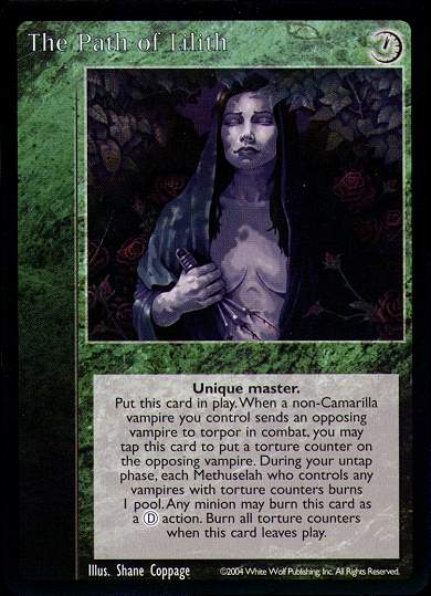 The Path of Lilith [Gehenna set] - VTES CCG