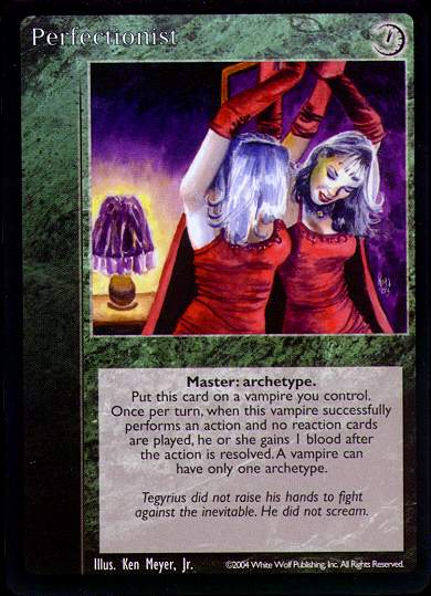Perfectionist [Gehenna set] - VTES CCG