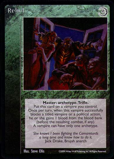 Rebel [Gehenna set] - VTES CCG