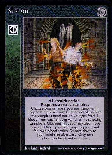Siphon [Gehenna set] - VTES CCG