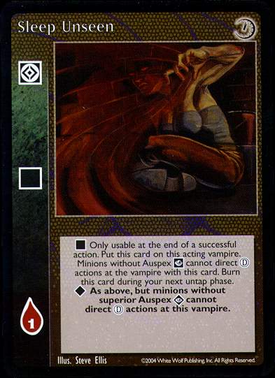 Sleep Unseen [Gehenna set] - VTES CCG