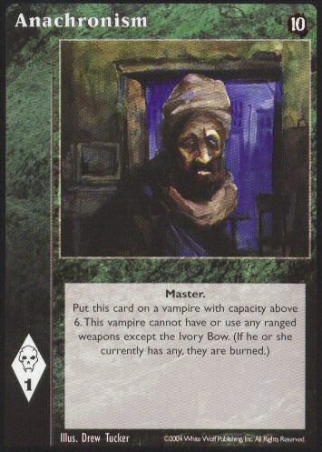 Anachronism [Tenth set] - VTES CCG