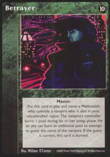 Betrayer [Tenth set] - VTES CCG