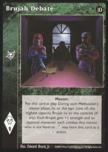 Brujah Debate [Tenth set] - VTES CCG