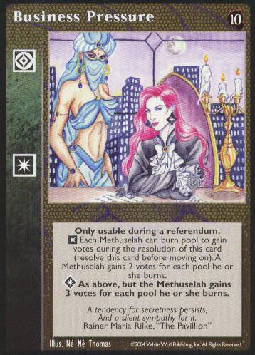Business Pressure [Tenth set] - VTES CCG