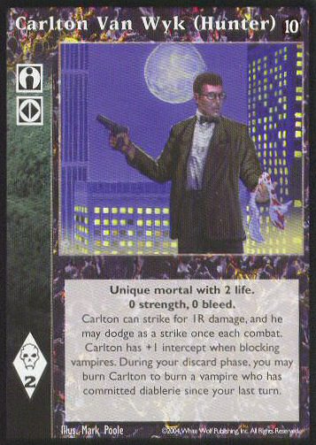 Carlton Van Wyk [Tenth set] - VTES CCG