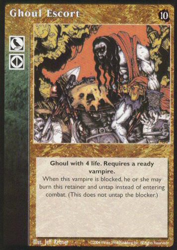 Ghoul Escort [Tenth set] - VTES CCG