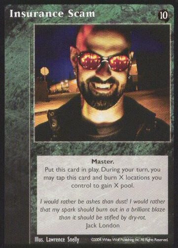 Insurance Scam [Tenth set] - VTES CCG