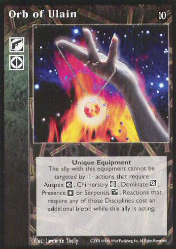 Orb of Ulain [Tenth set] - VTES CCG