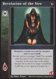 Revelation of the Sire [Tenth set] - VTES CCG