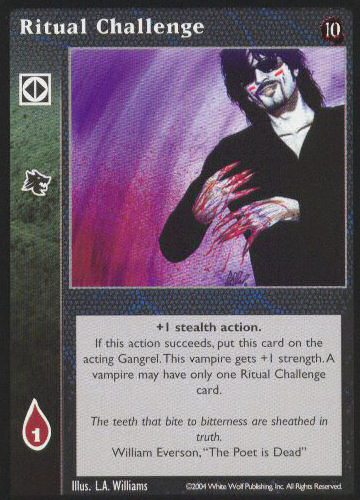 Ritual Challenge [Tenth set] - VTES CCG