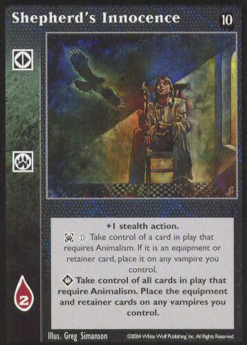 Shepherd's Innocence [Tenth set] - VTES CCG