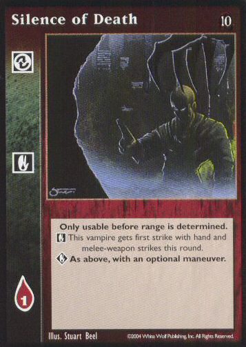 Silence of Death [Tenth set] - VTES CCG