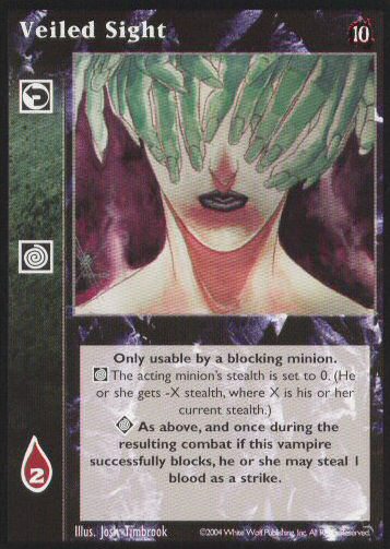 Veiled Sight [Tenth set] - VTES CCG