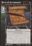 Writ of Acceptance [Tenth set] - VTES CCG