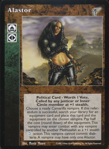 Alastor [KMW set] - VTES CCG