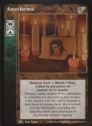 Anathema [KMW set] - VTES CCG