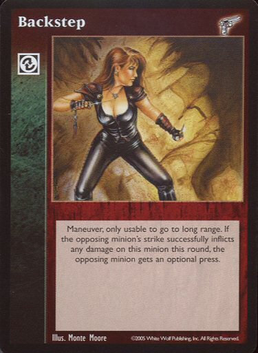Backstep [KMW set] - VTES CCG