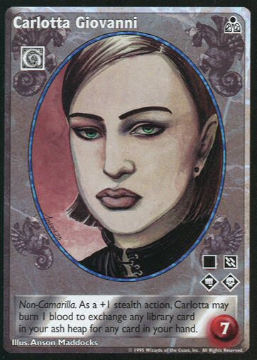 Carlotta Giovanni [DS set] - VTES CCG