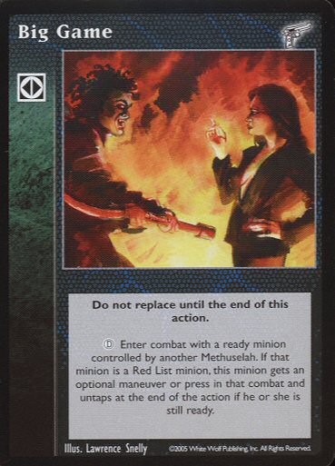Big Game [KMW set] - VTES CCG