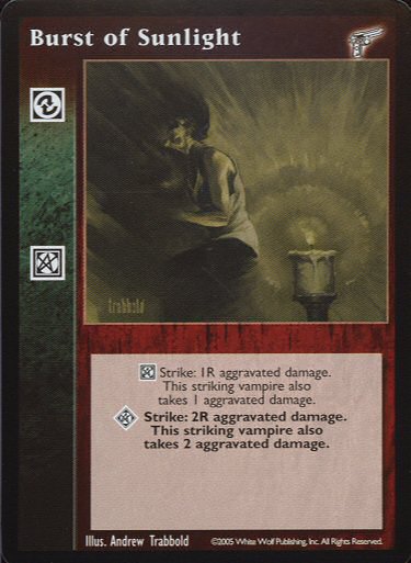 Burst of Sunlight [KMW set] - VTES CCG