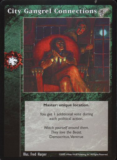 City Gangrel Connections [KMW set] - VTES CCG