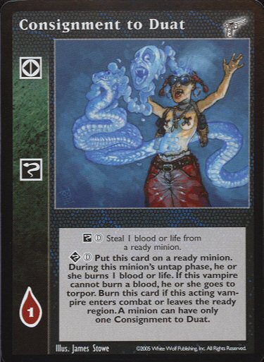 Consignment to Duat [KMW set] - VTES CCG