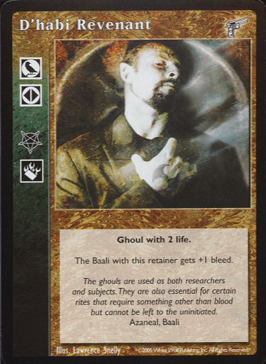 D'habi Revenant [KMW set] - VTES CCG