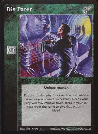 Dis Pater [KMW set] - VTES CCG