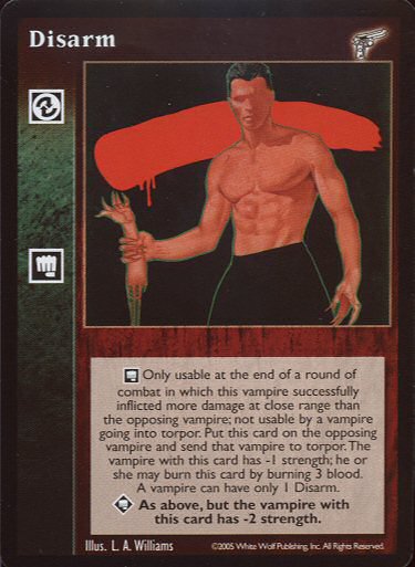 Disarm [KMW set] - VTES CCG
