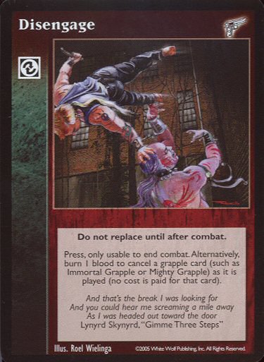 Disengage [KMW set] - VTES CCG