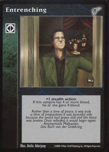 Entrenching [KMW set] - VTES CCG