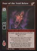 Fear of the Void Below [KMW set] - VTES CCG