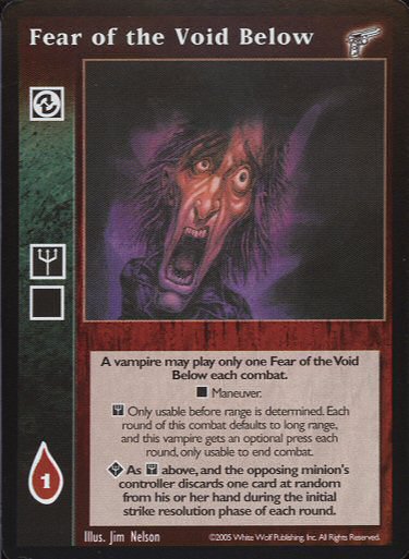Fear of the Void Below [KMW set] - VTES CCG