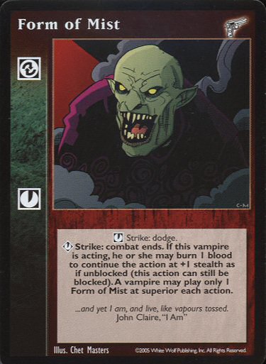 Form of Mist [KMW set] - VTES CCG