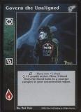 Govern the Unaligned [KMW set] - VTES CCG