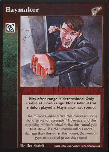 Haymaker [KMW set] - VTES CCG