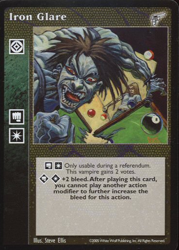 Iron Glare [KMW set] - VTES CCG
