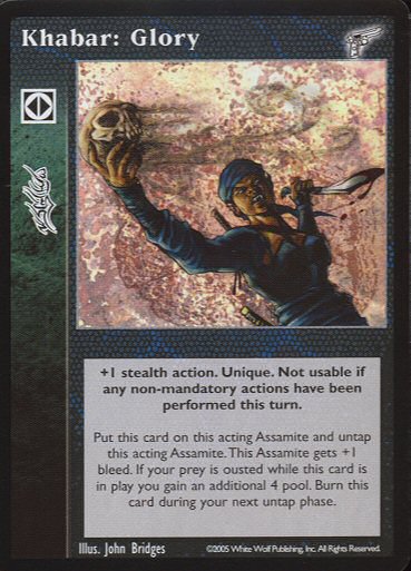 Khabar: Glory [KMW set] - VTES CCG