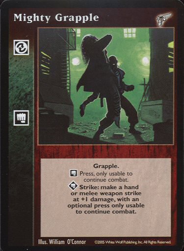 Mighty Grapple [KMW set] - VTES CCG