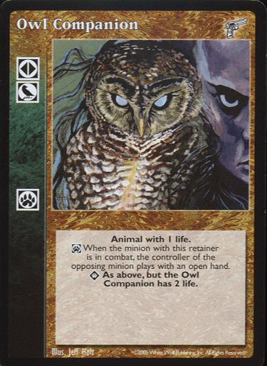 Owl Companion [KMW set] - VTES CCG
